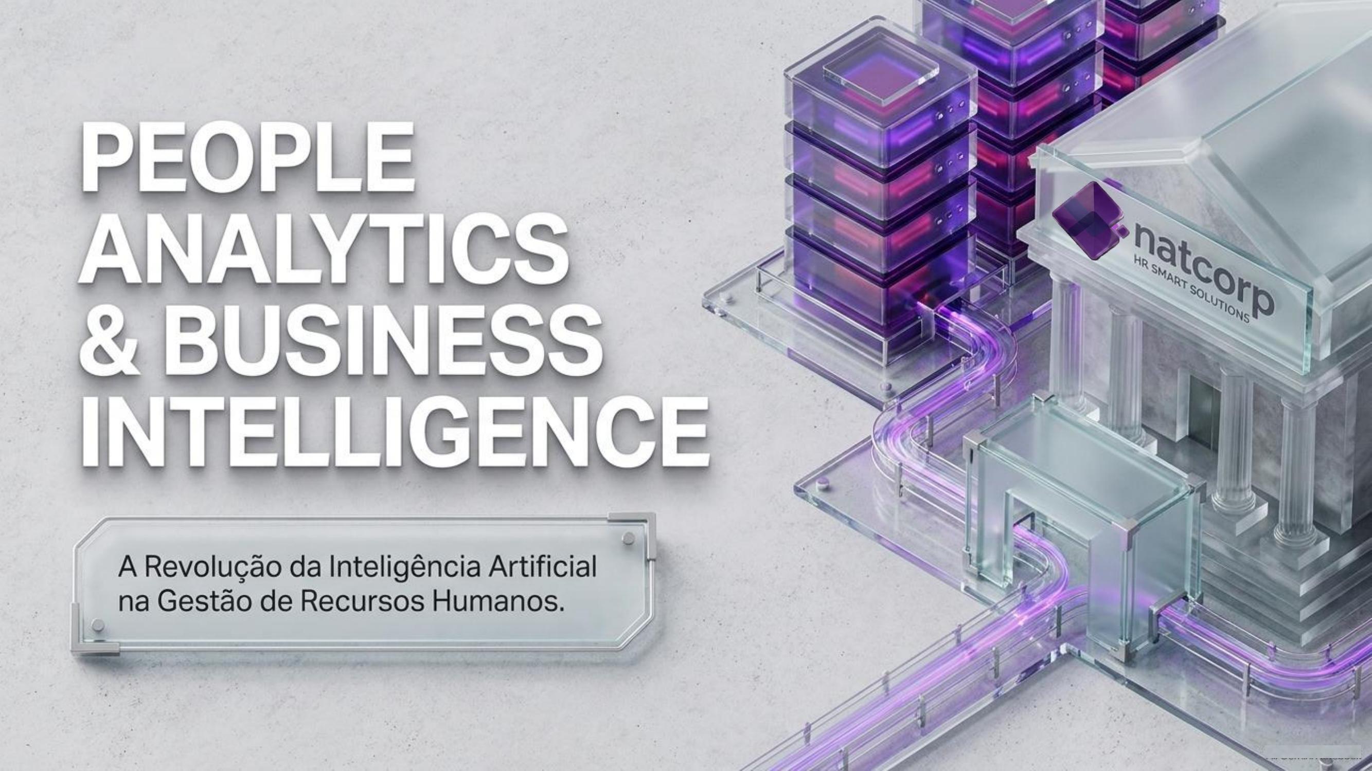 Capa da apresentação Business Intelligence e People Analytics