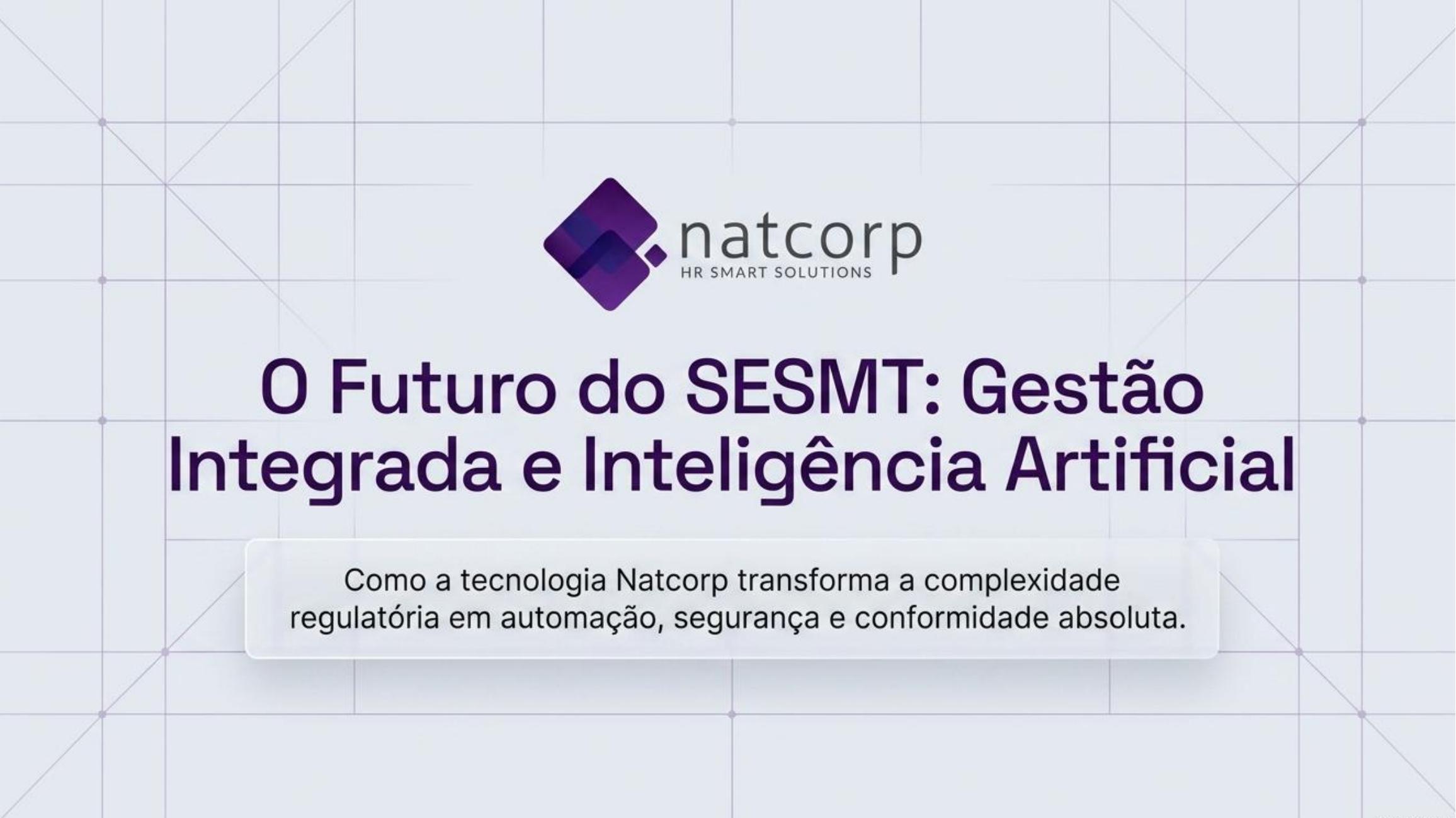 Capa da apresentação Gestão do SESMT