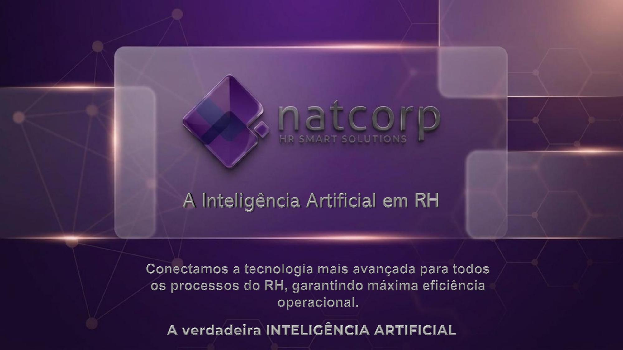 Capa da apresentação Apresentação NatCorp